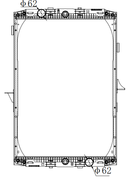 DAF Trucks Truck Radiator YF-DF001