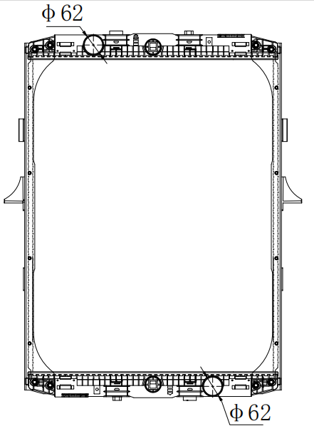 DAF Trucks Truck Radiator YF-DF002