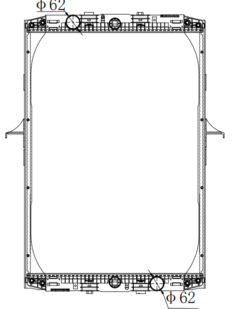 DAF Trucks Truck Radiator YF-DF003