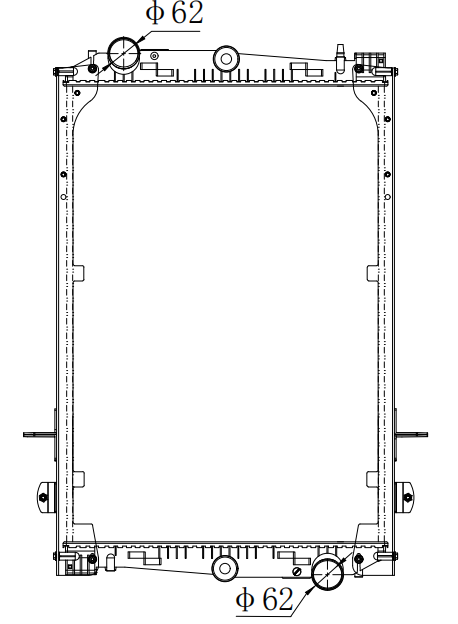 DAF Trucks Truck Radiator YF-DF006