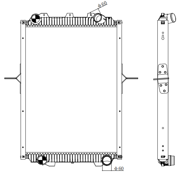 DAF Trucks Truck Radiator YF-DF019