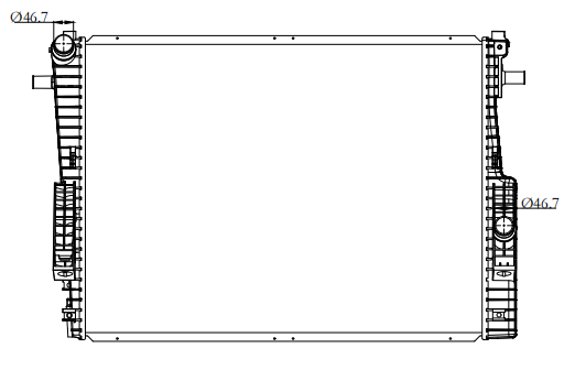 Ford Trucks Truck Radiator YF-FD001