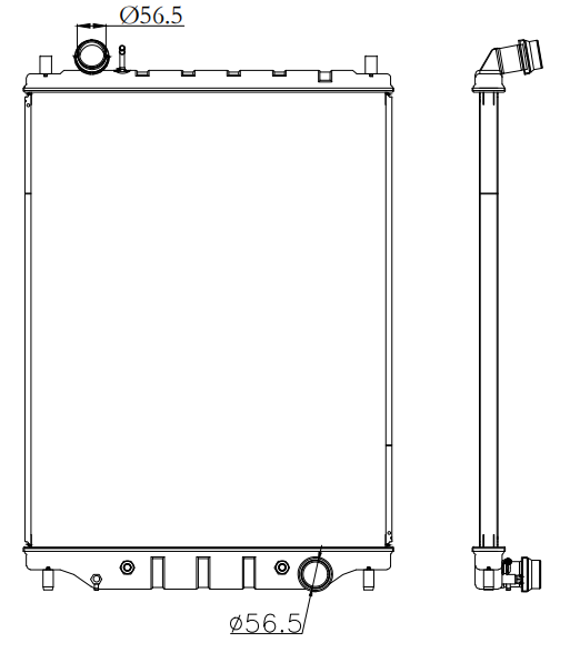 Ford Trucks Truck Radiator YF-FD012