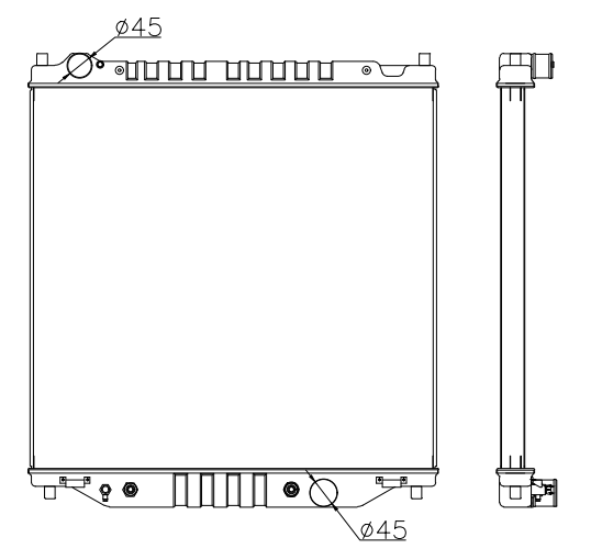 Ford Trucks Truck Radiator YF-FD013