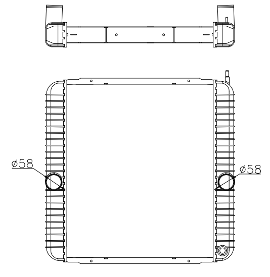 Ford Trucks Truck Radiator YF-FD017