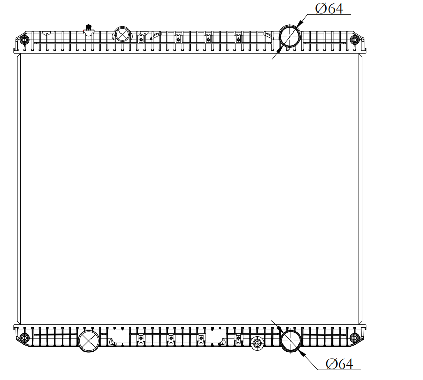 Freightliner Trucks Truck Radiator YF-FR038