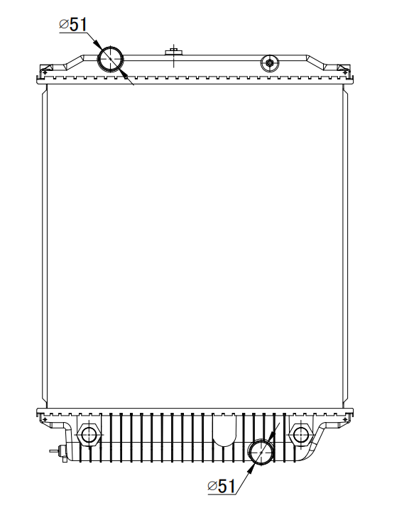 Freightliner Trucks Truck Radiator YF-FR044