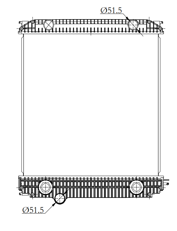 Freightliner Trucks Truck Radiator YF-FR045
