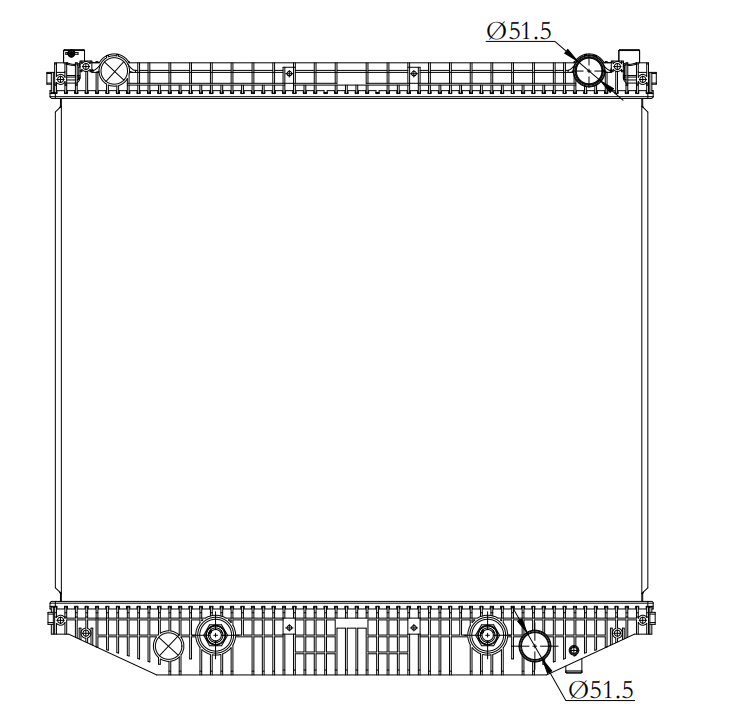 Freightliner Trucks Truck Radiator YF-FR046