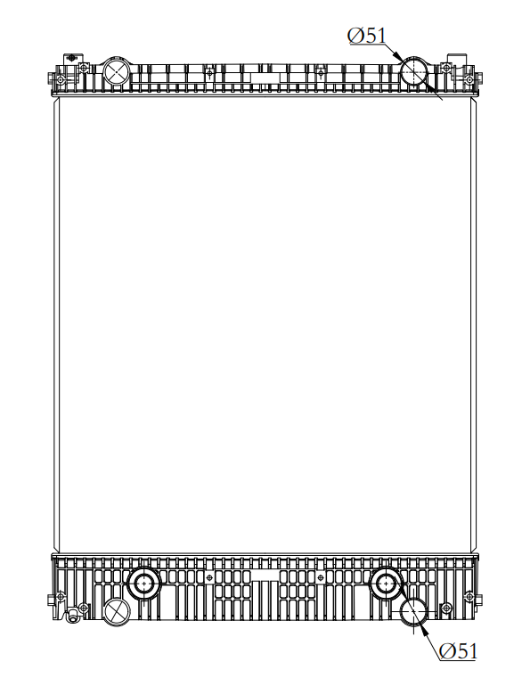 Freightliner Trucks Truck Radiator YF-FR047