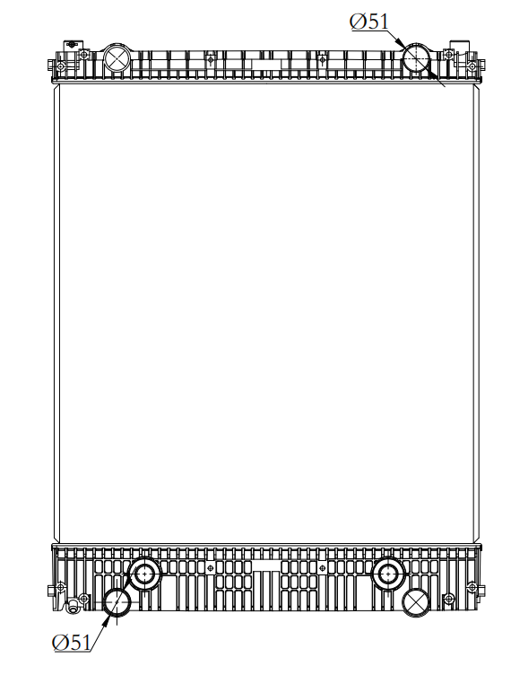 Freightliner Trucks Truck Radiator YF-FR051