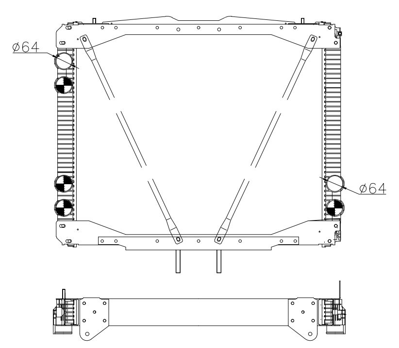 Freightliner Trucks Truck Radiator YF-FR056