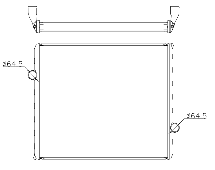 Freightliner Trucks Truck Radiator YF-FR098