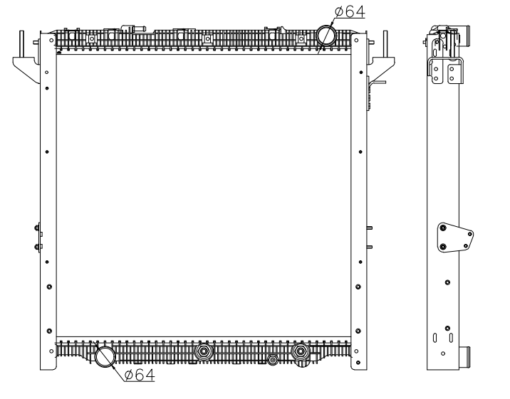 Freightliner Trucks Truck Radiator YF-FR103