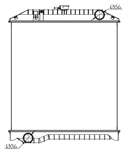 Hino Trucks Truck Radiator YF-HI003