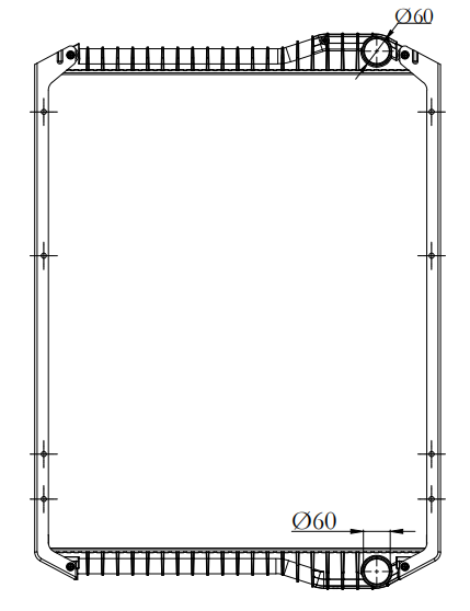 Hino Trucks Truck Radiator YF-HI008