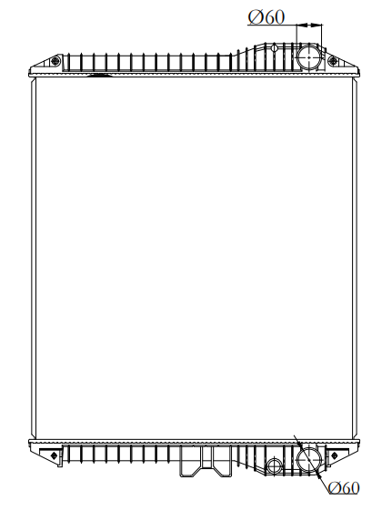 Hino Trucks Truck Radiator YF-HI009