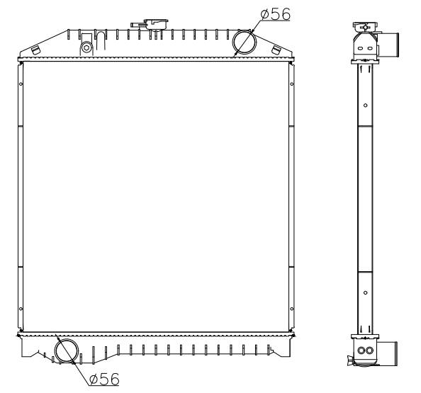 Hino Trucks Truck Radiator YF-HI010