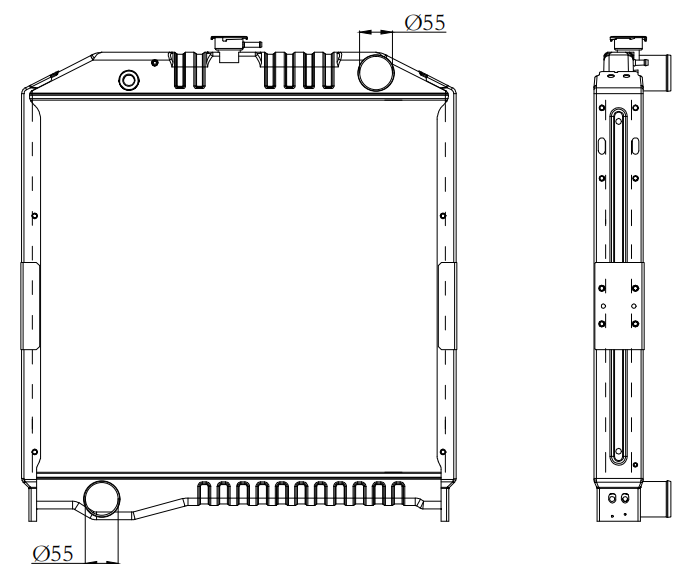 Hino Trucks Truck Radiator YF-HI013