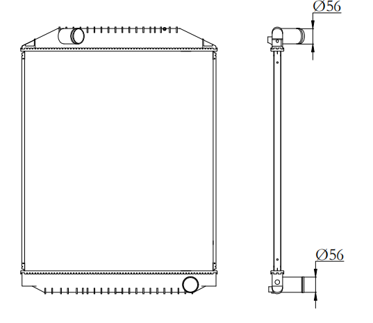 Hino Trucks Truck Radiator YF-HI019