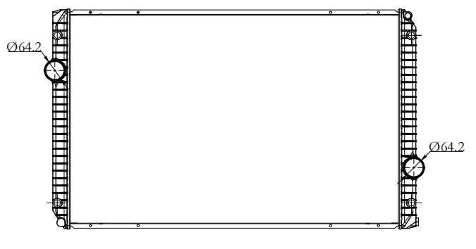 International Trucks Truck Radiator YF-IN005
