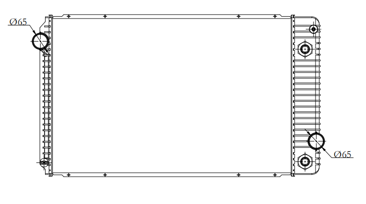International Trucks Truck Radiator YF-IN008