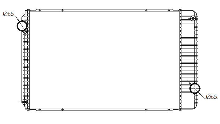 International Trucks Truck Radiator YF-IN009