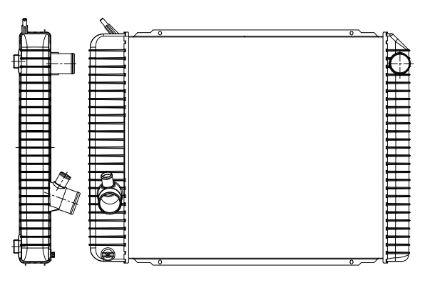 International Trucks Truck Radiator YF-IN013