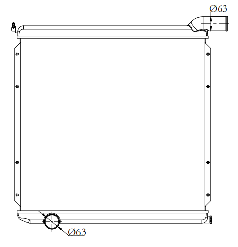 International Trucks Truck Radiator YF-IN014