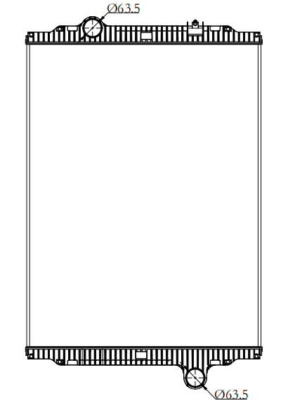 Kenworth Trucks Truck Radiator YF-KH002
