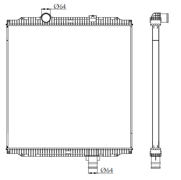 Kenworth Trucks Truck Radiator YF-KH-003