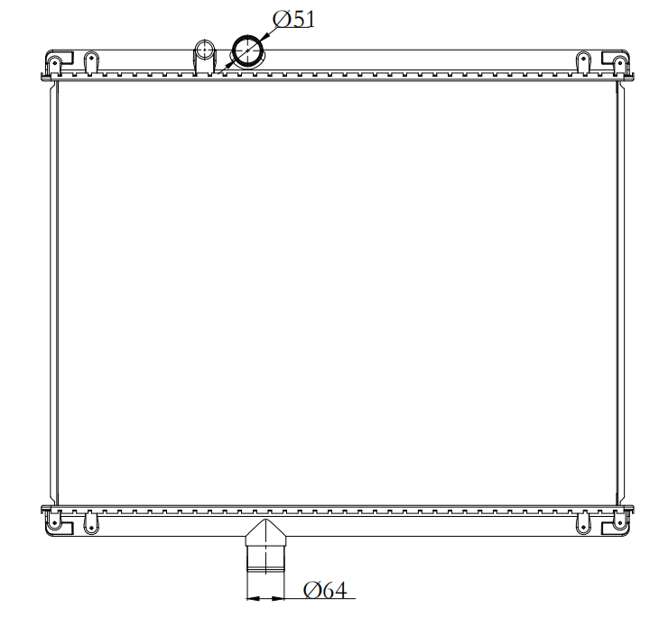 Mack Trucks Truck Radiator YF-MK004