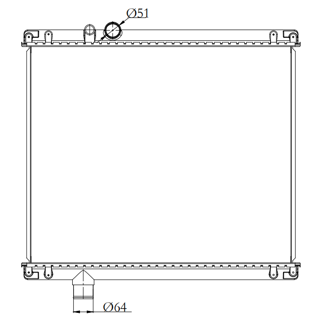 Mack Trucks Truck Radiator YF-MK005