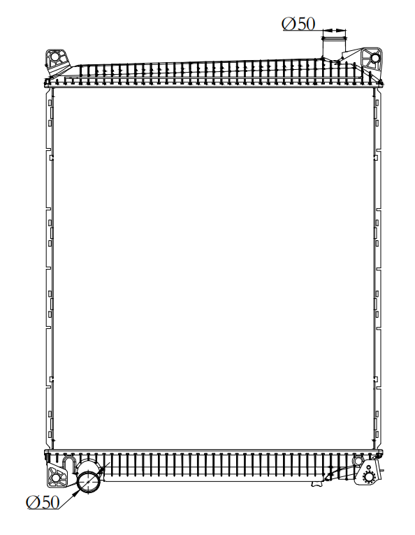 Mack Trucks Truck Radiator YF-MK006