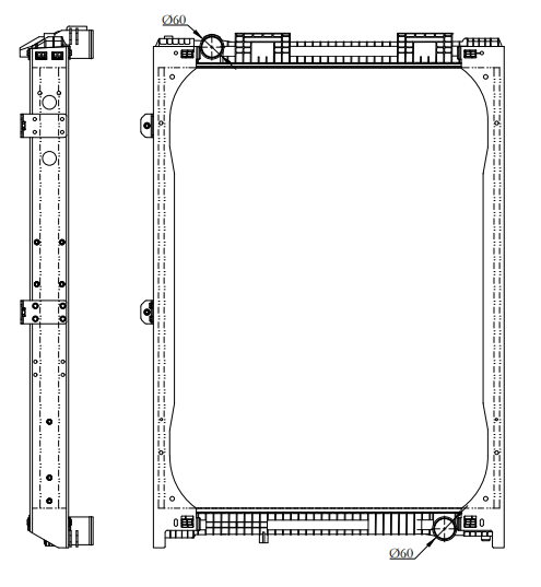MAN Trucks Truck Radiator YF-MN002