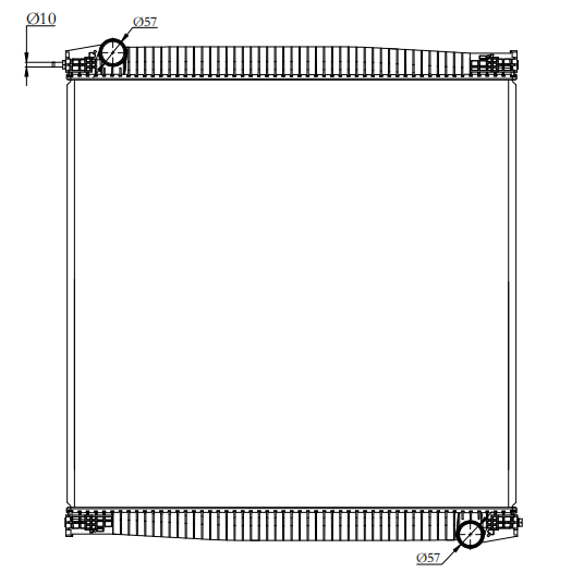 MAN Trucks Truck Radiator YF-MN011