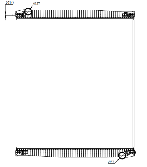 MAN Trucks Truck Radiator YF-MN012