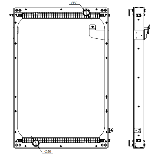 MAN Trucks Truck Radiator YF-MN013