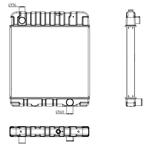 MAN Trucks Truck Radiator YF-MN018