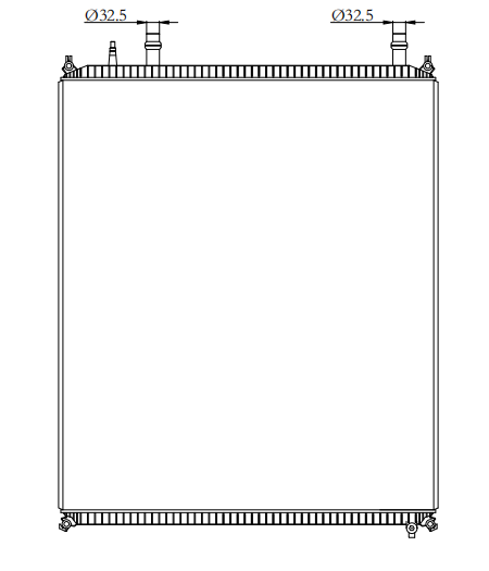 MAN Trucks Truck Radiator YF-MN021