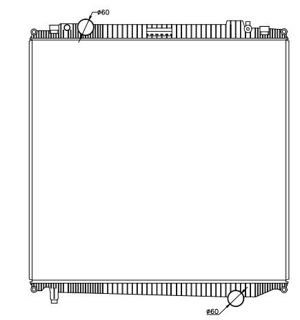 MAN Trucks Truck Radiator YF-MN022