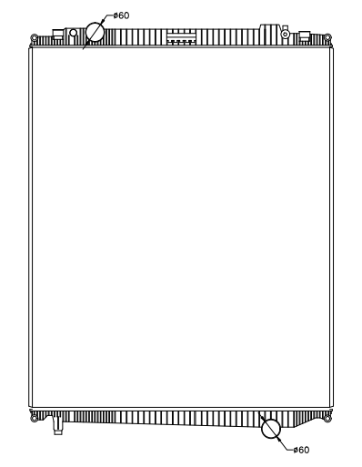 MAN Trucks Truck Radiator YF-MN024