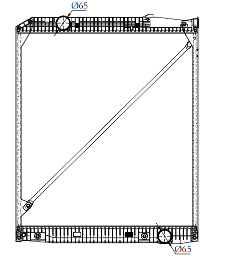 Mercedes-Benz Trucks Truck Radiator YF-MB003