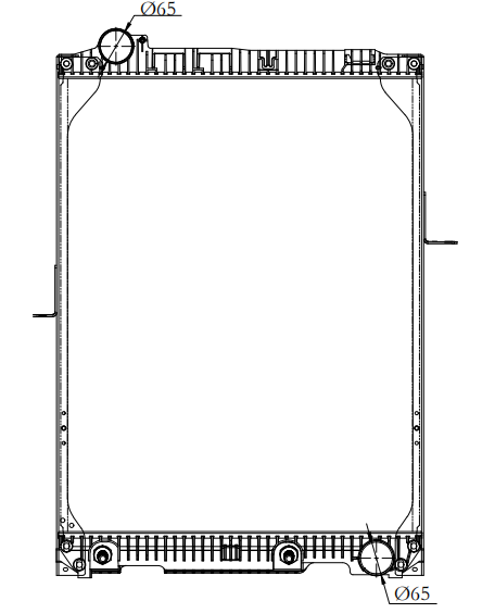 Mercedes-Benz Trucks Truck Radiator YF-MB005