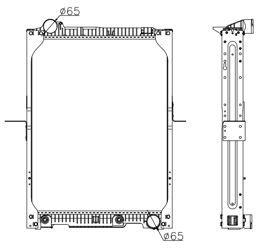 Mercedes-Benz Trucks Truck Radiator YF-MB006