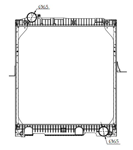 Mercedes-Benz Trucks Truck Radiator YF-MB008