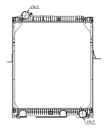 Mercedes-Benz Trucks Truck Radiator YF-MB010