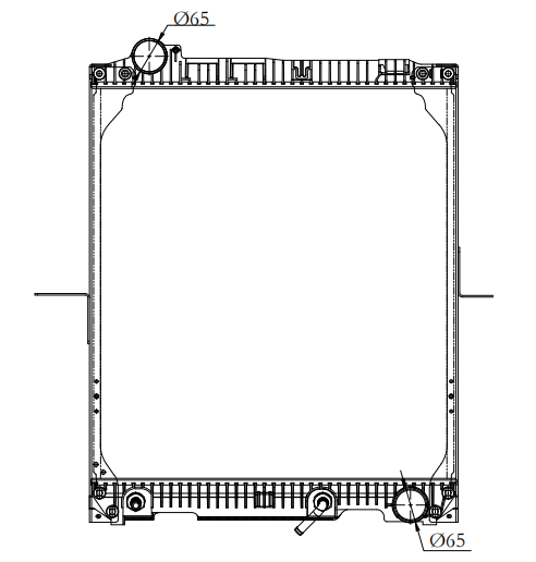 Mercedes-Benz Trucks Truck Radiator YF-MB011