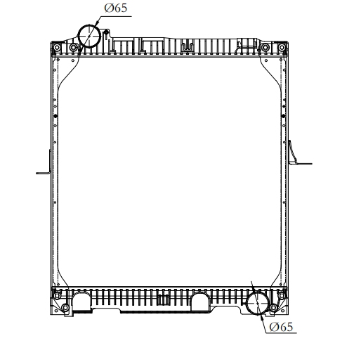 Mercedes-Benz Trucks Truck Radiator YF-MB017