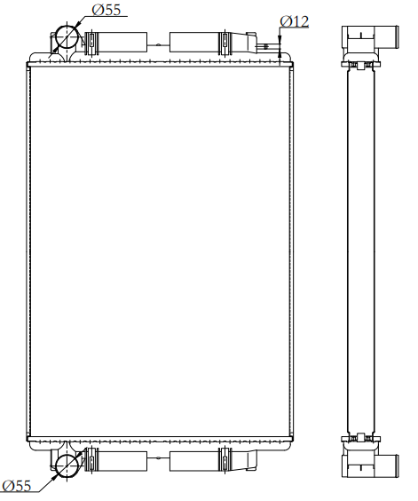 Mercedes-Benz Trucks Truck Radiator YF-MB019